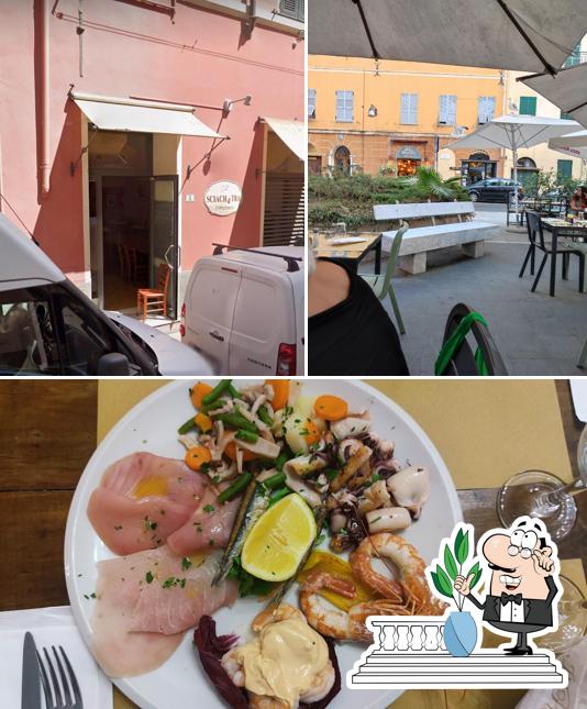Sciach & Tra Imperia si caratterizza per la esterno e cibo