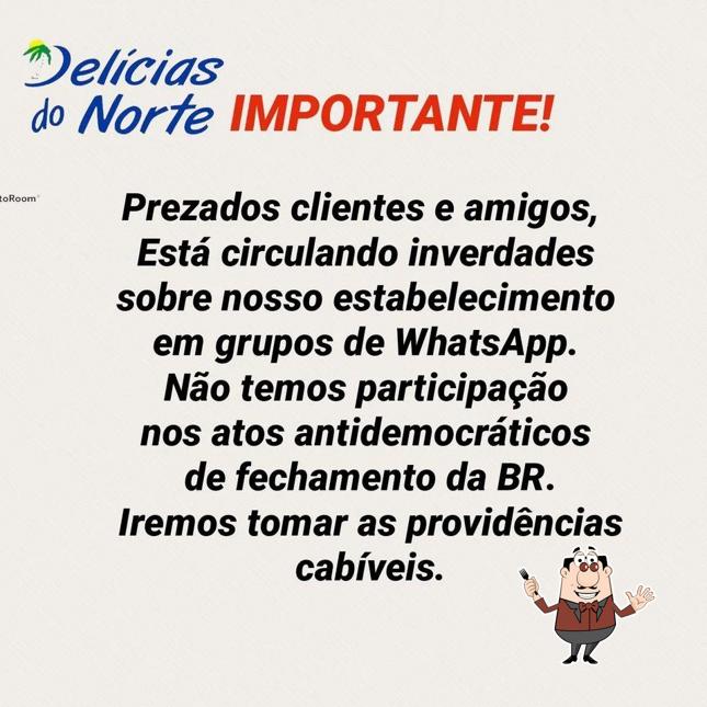 Comida em Restaurante Delícias do Norte