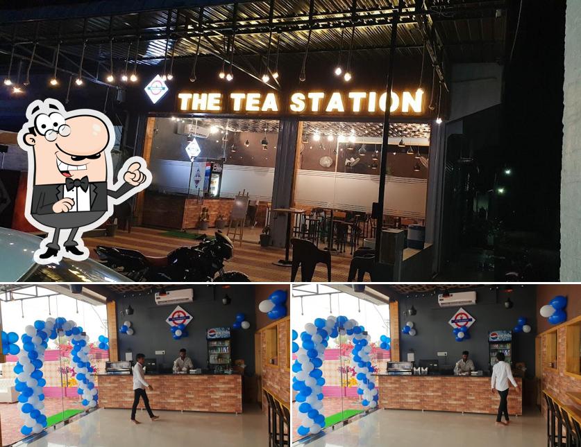 The interior of The Tea Station - Best Fast Food Corner