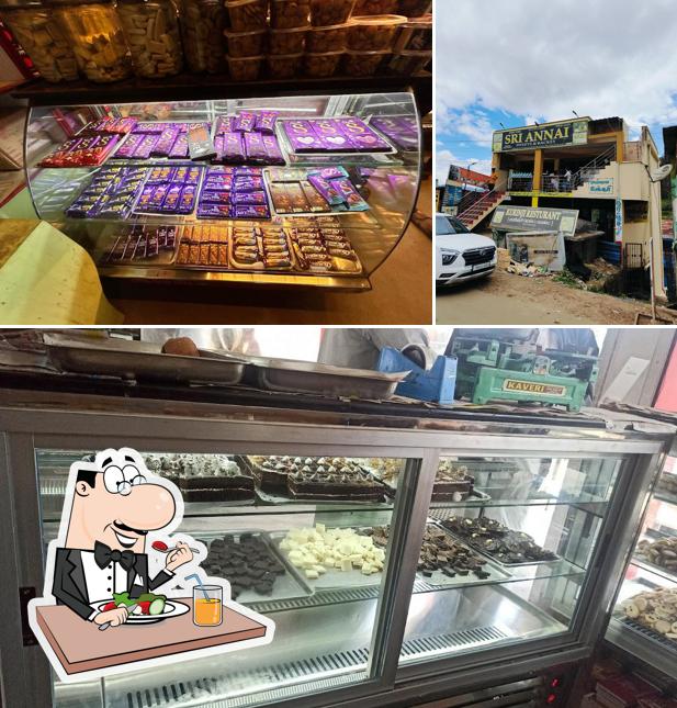 The restaurant's food and exterior