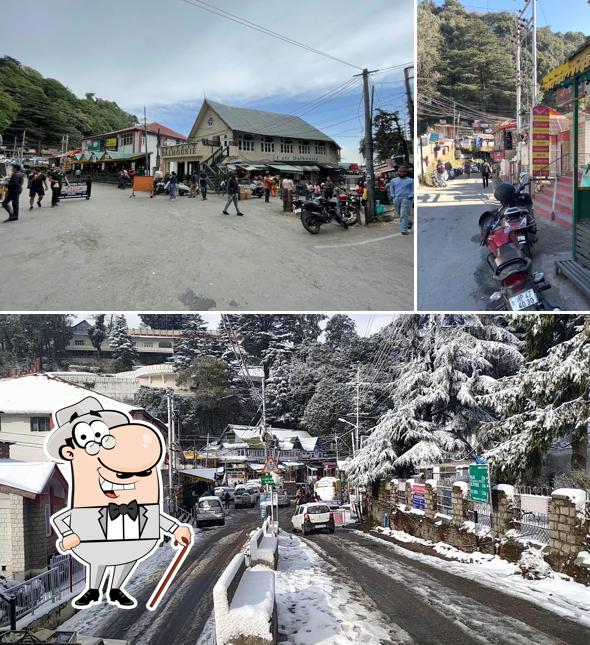 You can get some fresh air outside Café Dalhousie Diaries