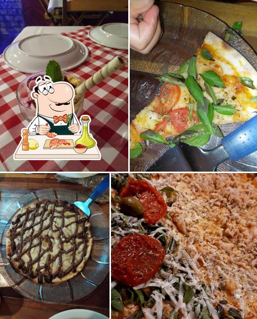 Experimente frutos do mar no Fornalha Pizzaria