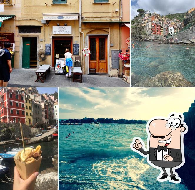 Goditi la vista dall'area esterna di Il Pescato Cucinato