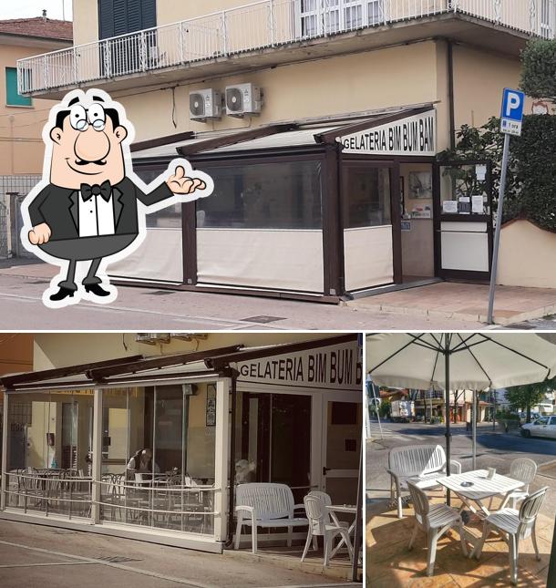 Gli interni di Gelateria Bim Bum Bam