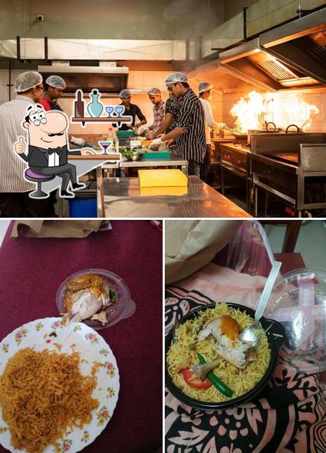 The interior of Maedah Central kitchen