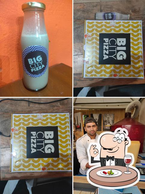 Food at Big City Pizza