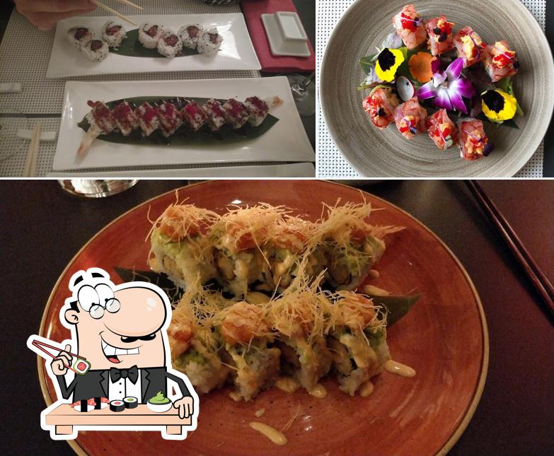 Prenditi le varie opzioni di sushi