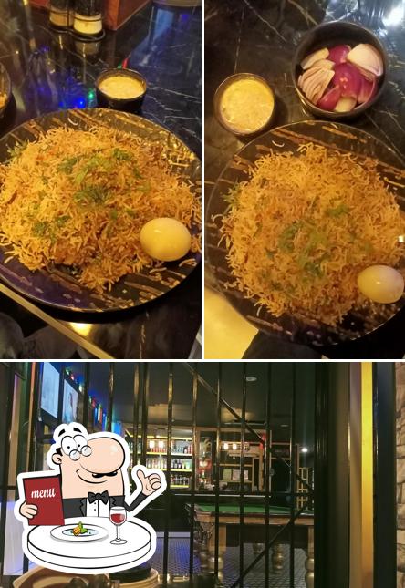 The picture of food and interior at Jail cafe & Restaurant