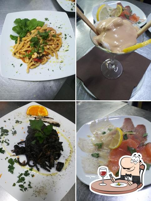 Cibo al Ristorante Aluchianu