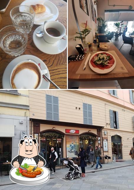 Caffè Tostato si caratterizza per la cibo e esterno