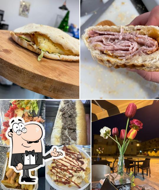 La immagine della interni e cibo di Chiosco Al Ritrovo