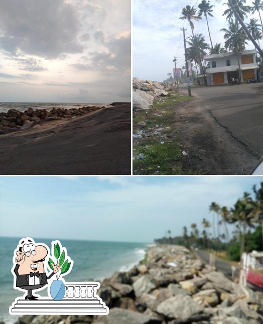 The exterior of Perumpally Beach Junction