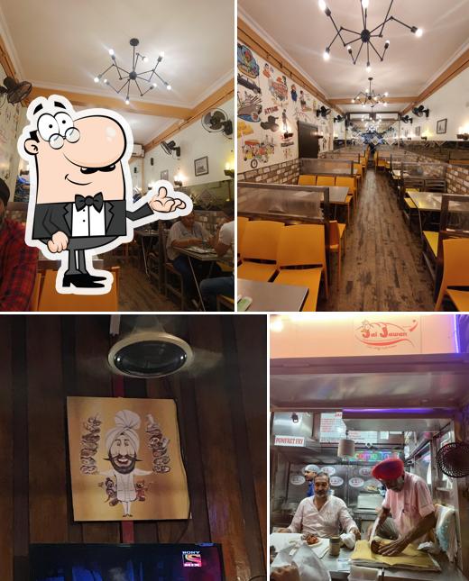 Take a seat at one of the tables at Jai Jawan