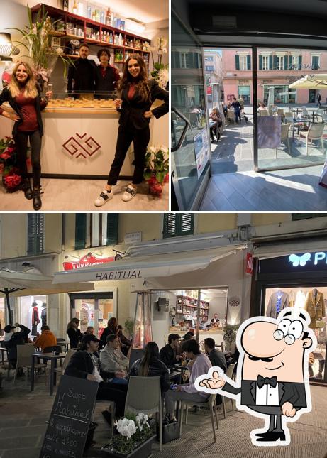Gli interni di Piccio Lounge Bar