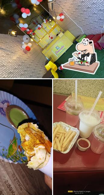 Food at Chowringhee kathi roll