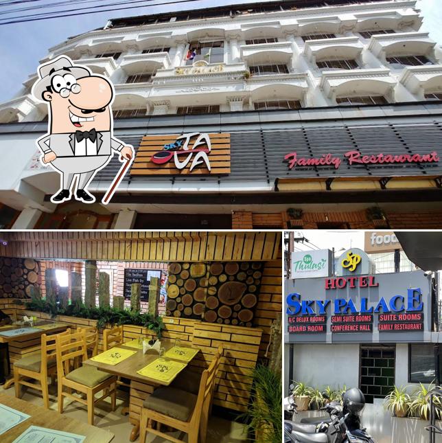 The exterior of Sky Tava