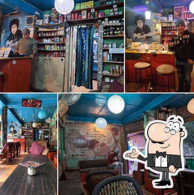 Take a seat at one of the tables at Dylan's Toasted & Roasted Coffee House-Best Coffee House/Pioneer of Real Coffee/Most Popular Cafe For World Famous