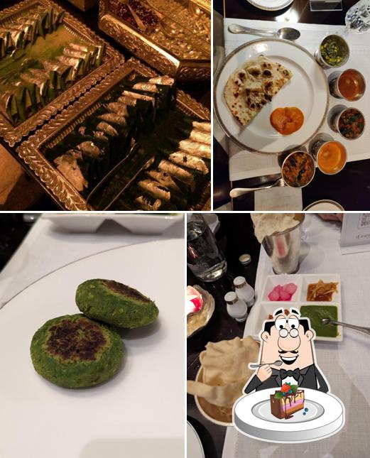 Chocolate cake at Jamavar