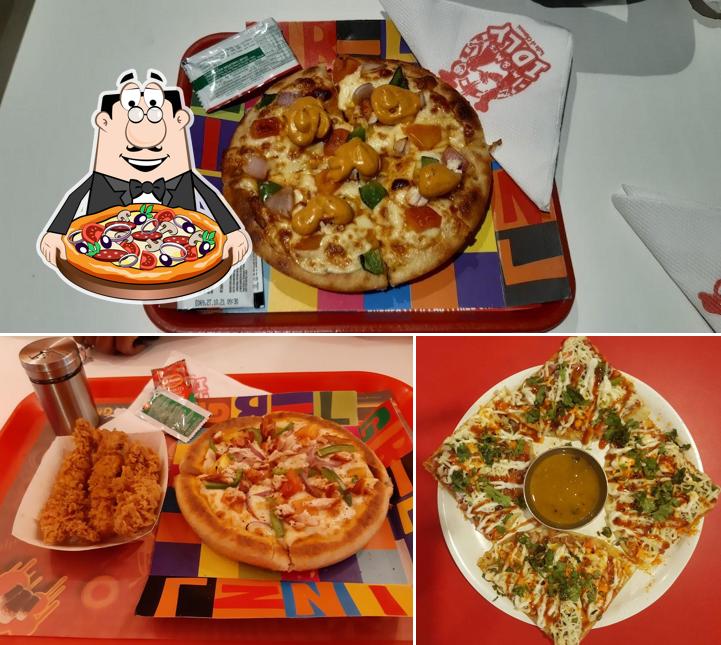 Try out different variants of pizza