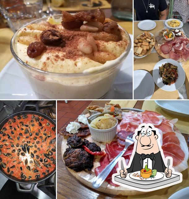 Antipasto al Osteria San Francesco e il Lupo