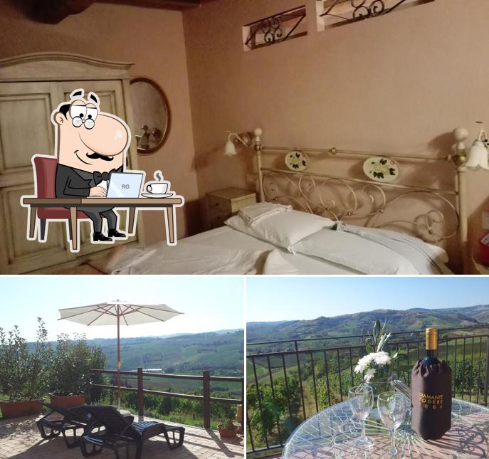 Questa è la foto che presenta la interni e alcol di Podere Diamante