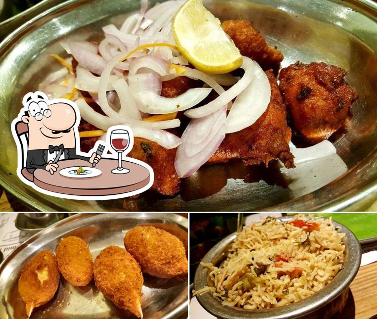 Meals at Ponnusamy Hotel