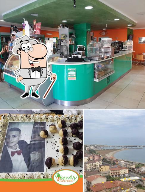 Gli esterni di Gelateria - Bar - Tabacchi Kevaly Fortino