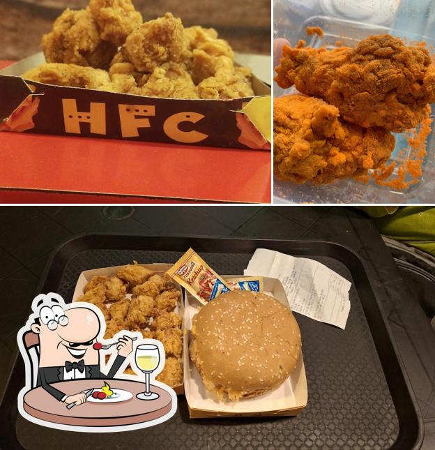 Meals at HFC (Halal Fried Chicken)