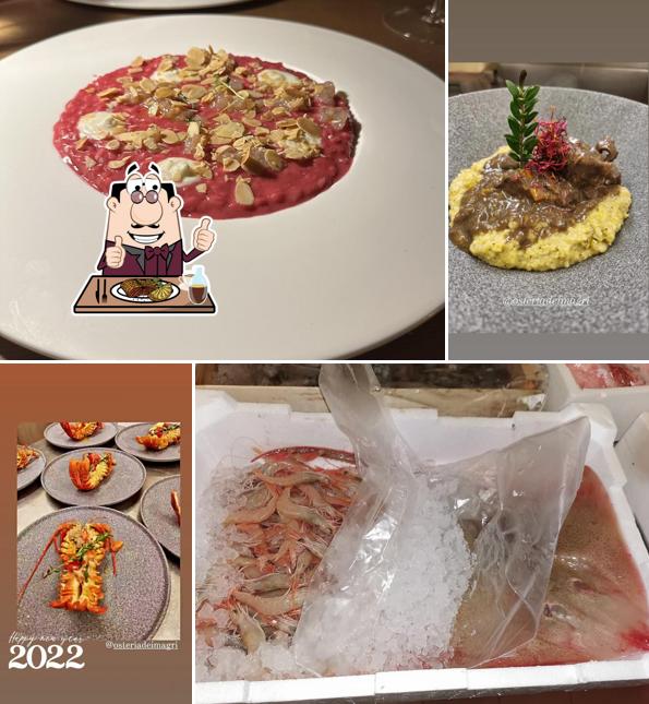 Tartaredi manzo al Osteria De I Magri Ristorante Alpine Food and more