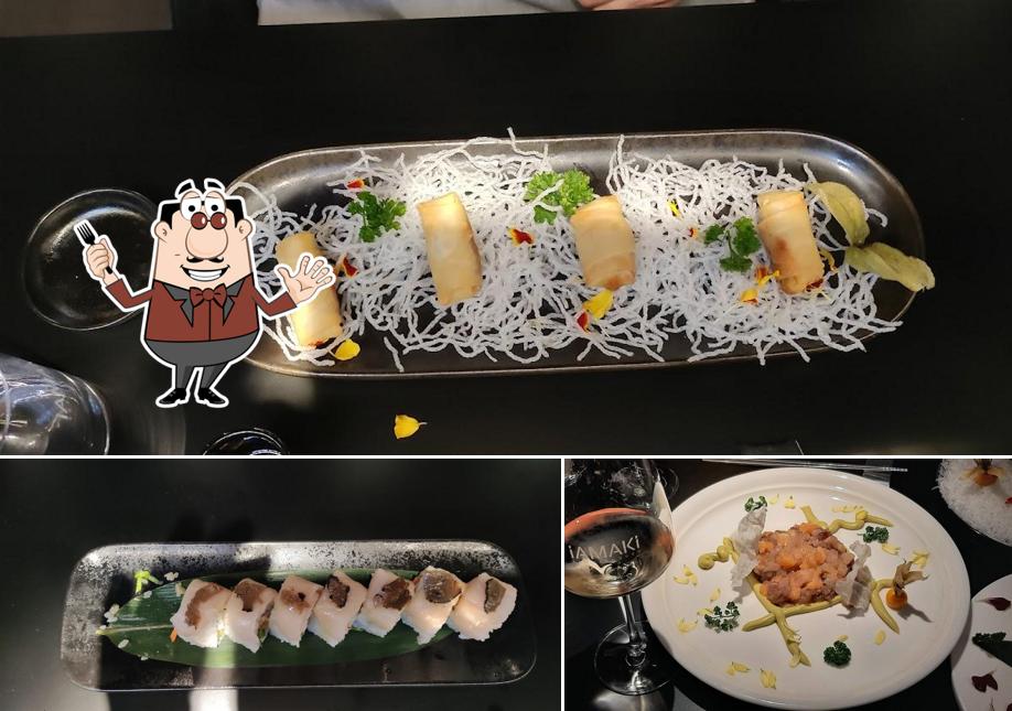 Platti al Ristorante Sushi Kai