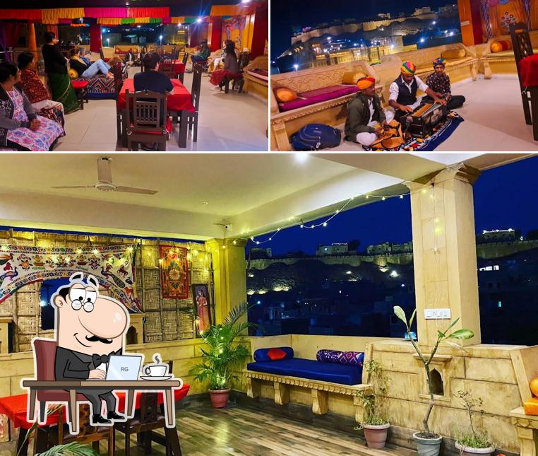 The picture of Tokyo Roof Top Restaurant & café’s interior and food