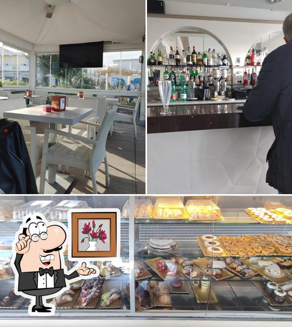 Gli interni di Bar Franco