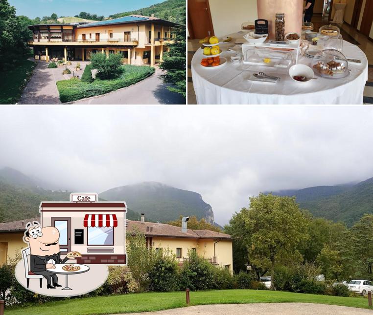 Hotel Le Grotte si caratterizza per la esterno e cibo