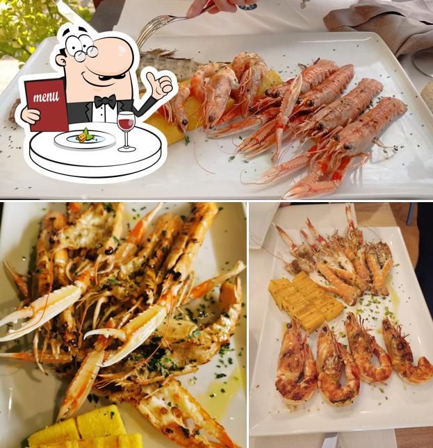 Scampi al Osteria Caorlotta - Ristorante di pesce