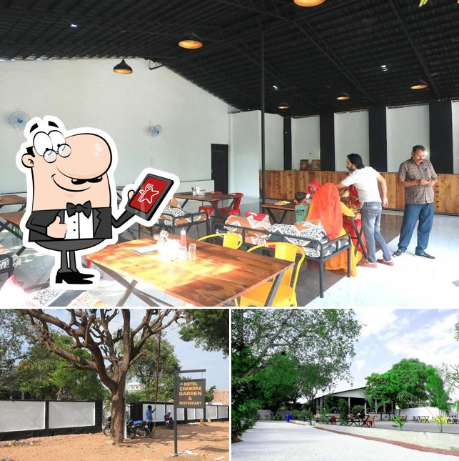 Check out how The Chandra Garden & Restaurant looks outside