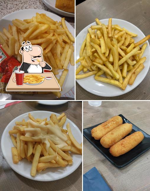 Patatine fritte al Pizzeria al Monticello