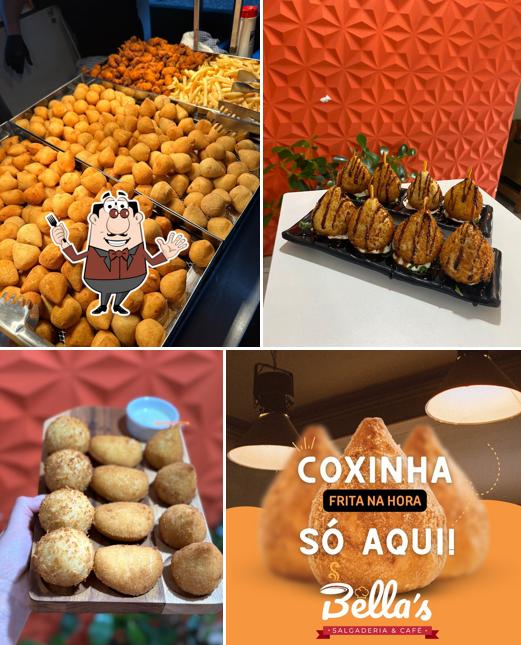 Coxinha em Bella's Salgaderia & Café