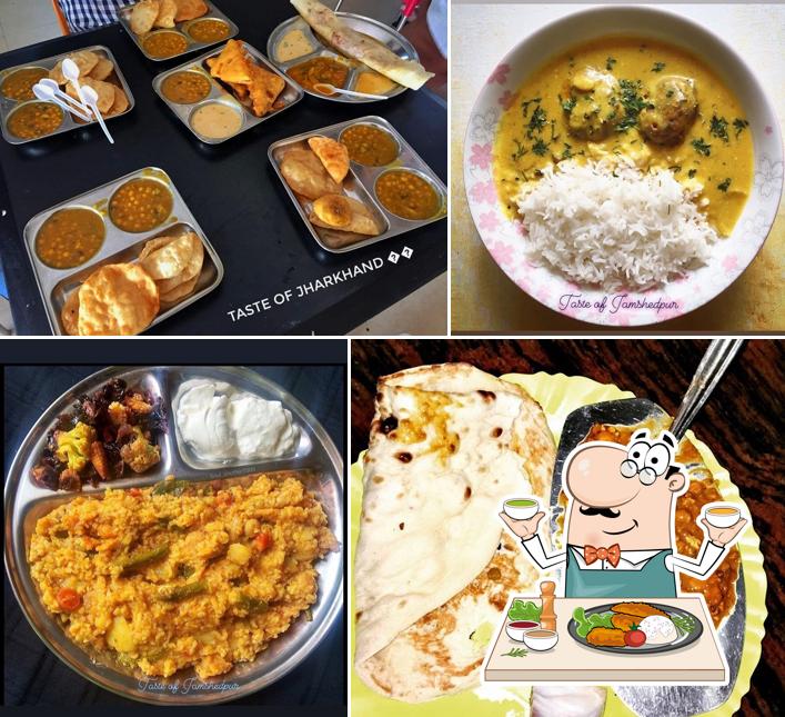 Meals at Taste of jharkhand