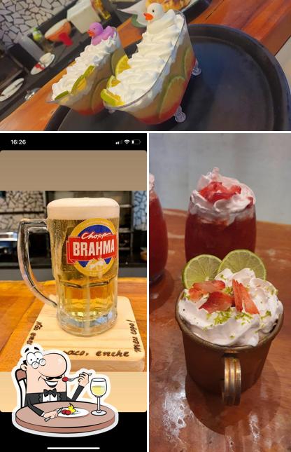 Mousse de chocolate em ESPETARIA PRIME