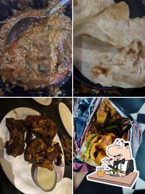 Food at Punjabi Dhaba