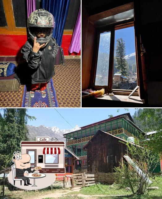 Take a look at the outside area of Rama homestay and restaurant
