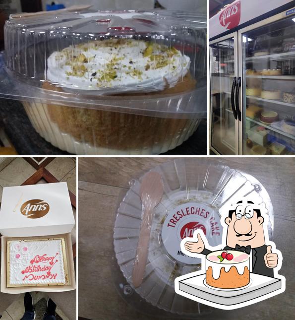 Carrot cake at Anns Bakery Kottayam