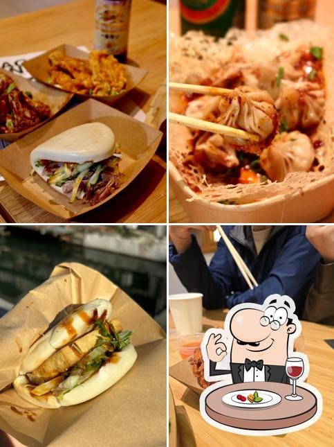 Panino con maiale stirato al Maoji Mini