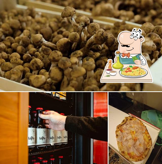 La cibo e interni del ristorante