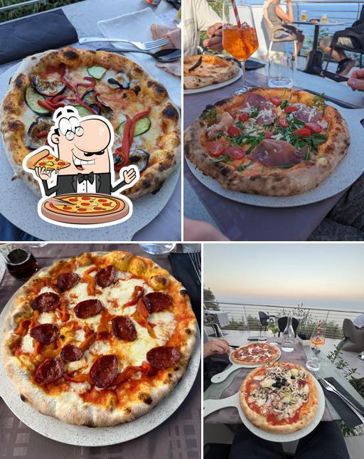 Ordina tra le molte varianti di pizza