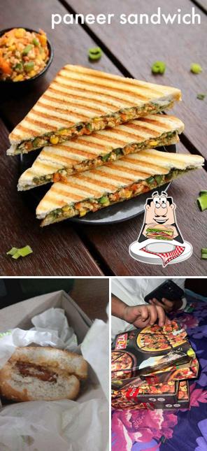 Club sandwich at Snack Shack Club sandwich at Snack Shack