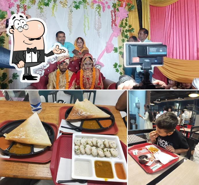 The interior of Dosa plaza