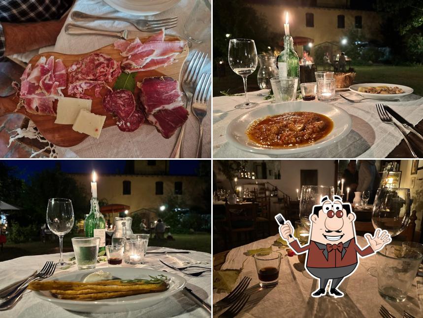 Platti al Osteria dell'Usignolo