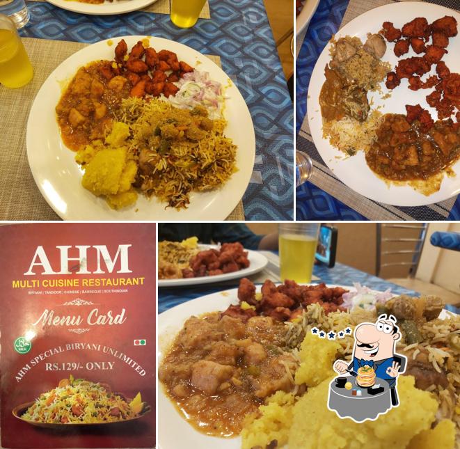 Meals at AHM restaurant