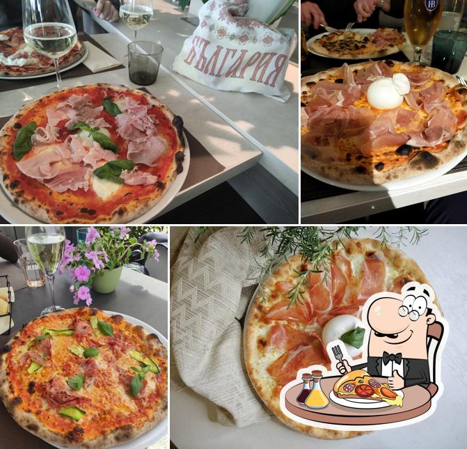 Choisissez différents types de pizzas